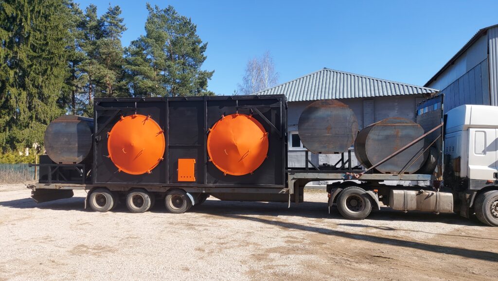 углевыжигательная печь