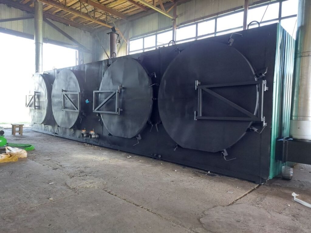 углевыжигательная печь