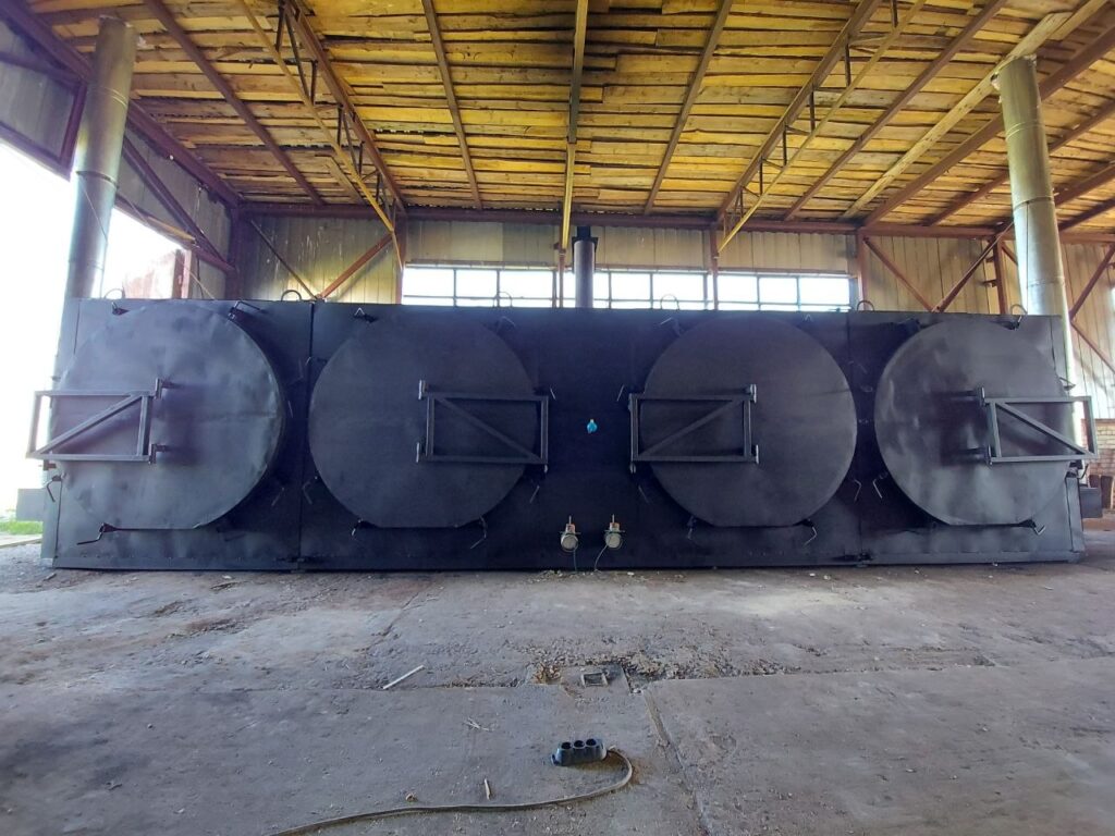 углевыжигательная печь